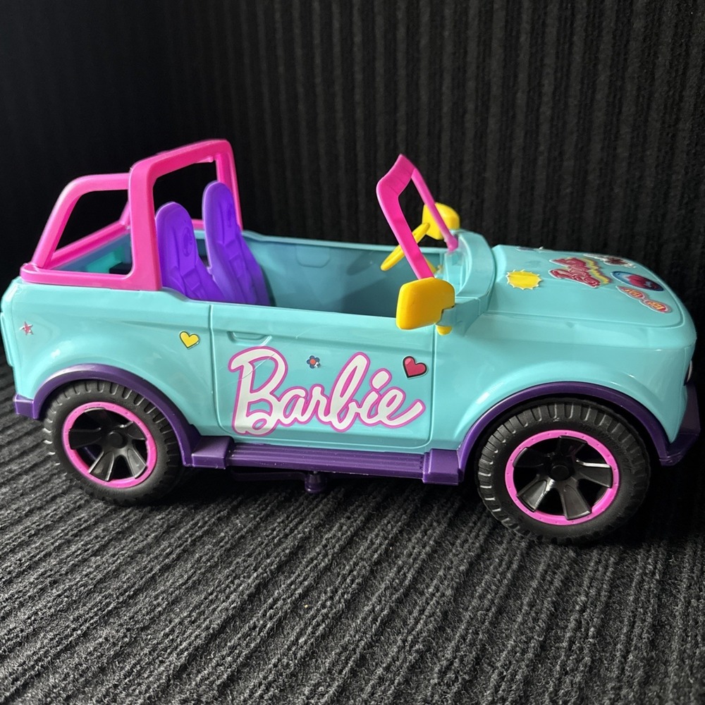 Barbie Hot Wheels Remote‎ Control RC SUV  - *no remote* - Pre-Owned - Picture 3 of 8